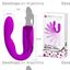 Vibrador estimulador de punto G y masajeador de clitoris 